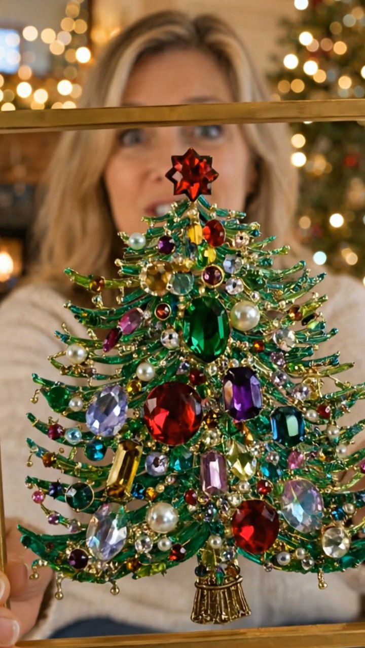 Create Your Own Jeweled Christmas Tree
