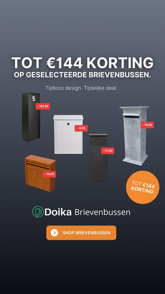 Slakbestendige brievenbussen bestaan écht