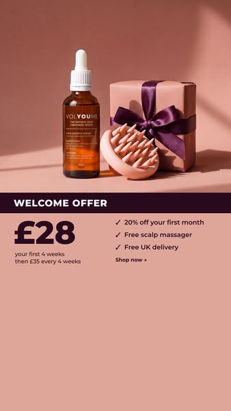 20% off your first month + a free massager
