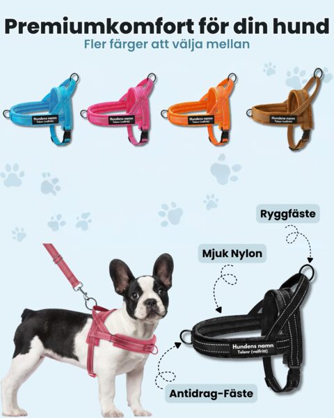 Hundsele med antidrag