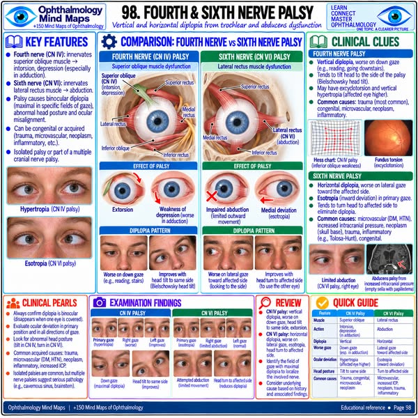 150+ Ophthalmology Mind Maps