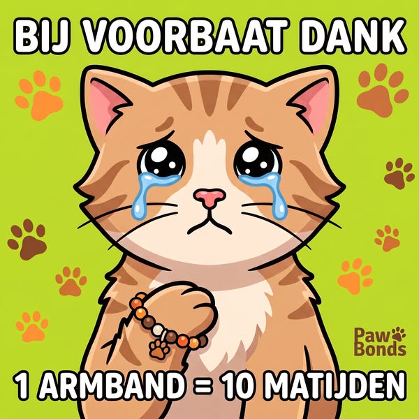 Draag hoop. Voed een kat.