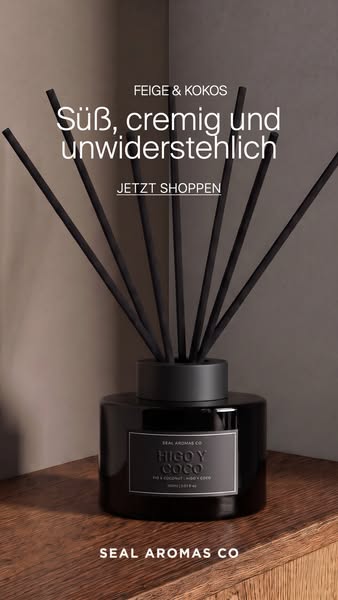 Lass dein Zuhause genauso gut duften, wie es aussieht.