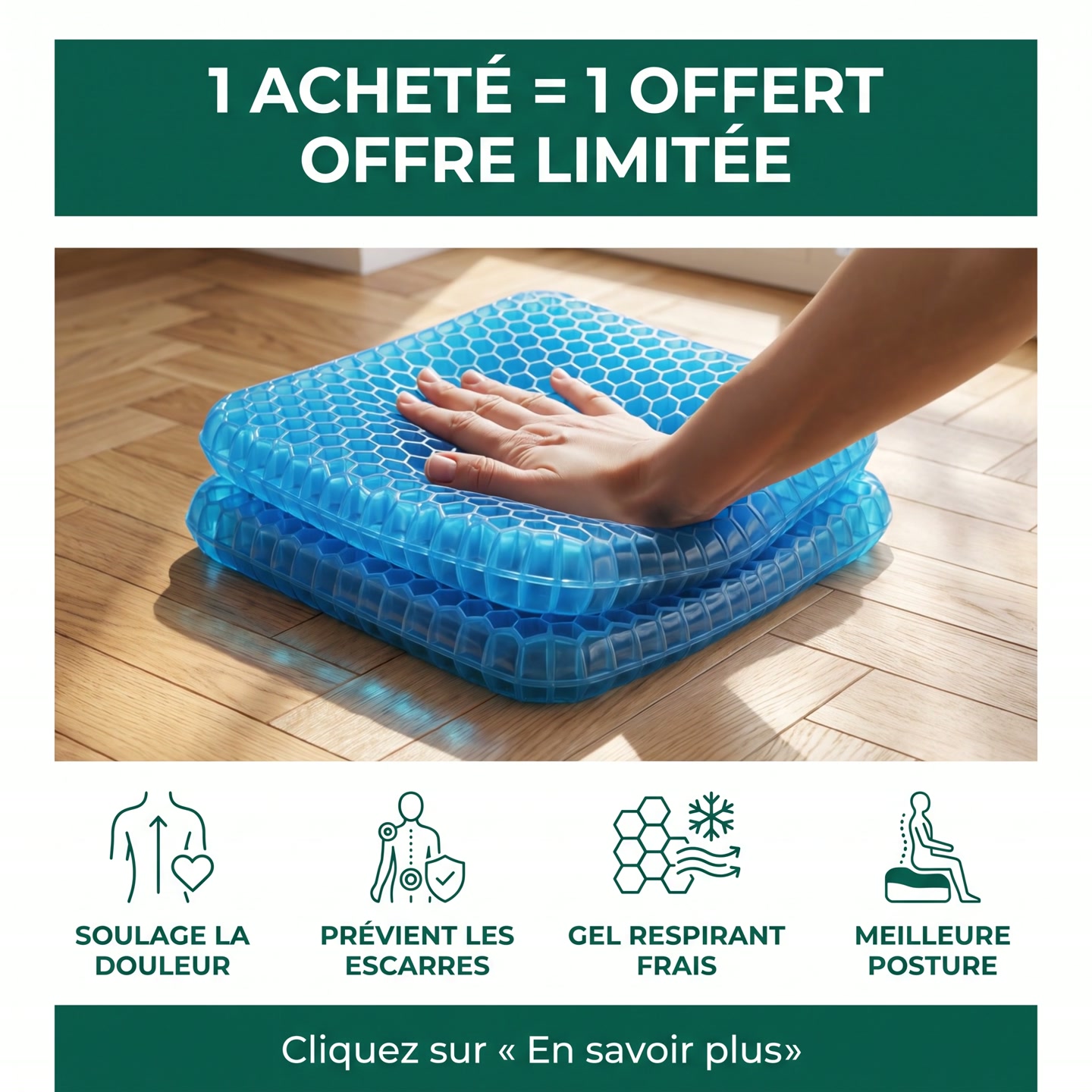 1 acheté = 1 offert — Aujourd'hui seulement