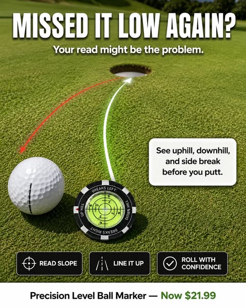 Ball Marker With Built In Level