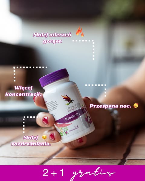 MenoWELL w ofercie 2+1 GRATIS!