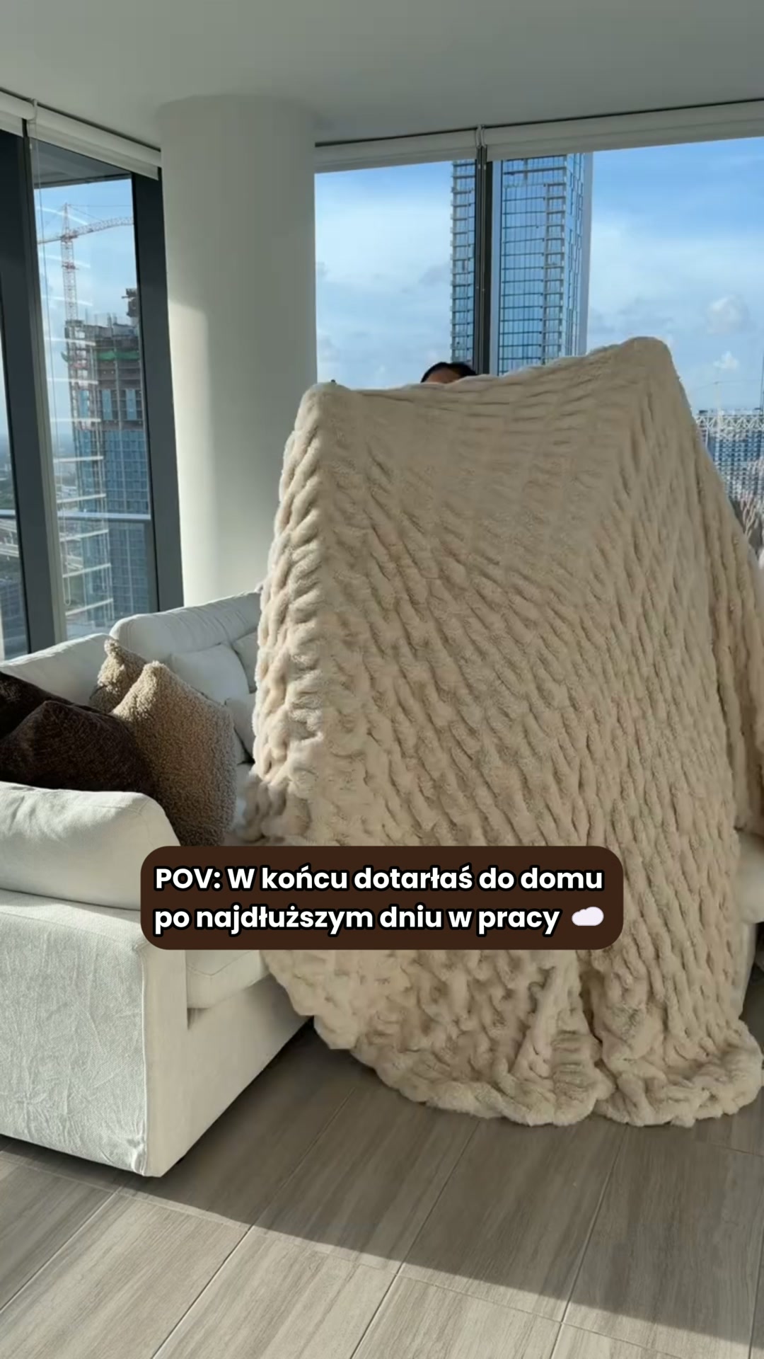 Najbardziej puszysty koc tej jesieni!