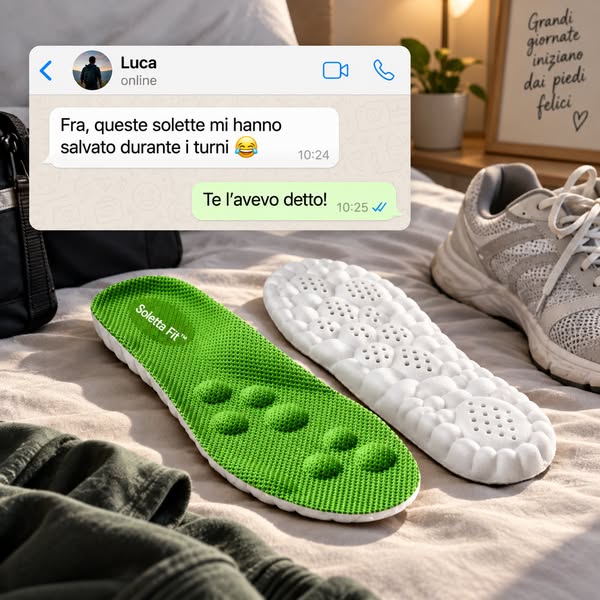 Il dolore cambia zona, ma può partire dai piedi