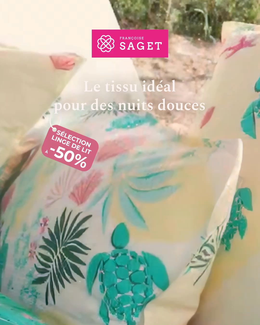 Vos draps favoris sont à -50%
