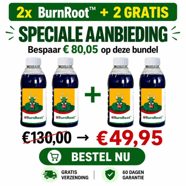 Elimineer onkruid binnen 24 uur