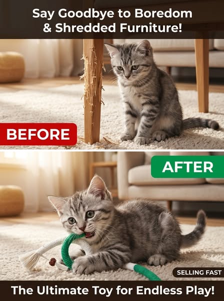 Cat Toys Chewing Rope