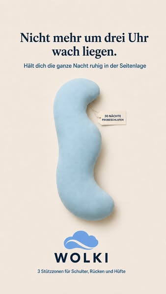Schlafmaske gratis. 30 Nächte Probeschlafen.