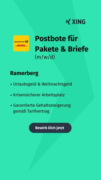 Postbote (m/w/d) in Ramerberg
