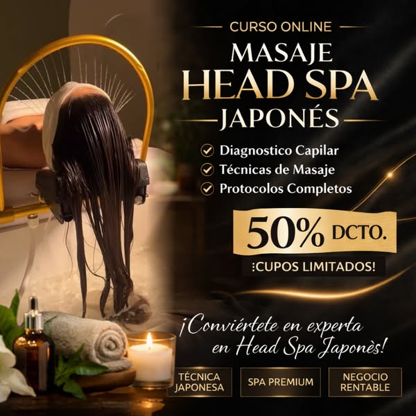 Experta en Head Spa Japones