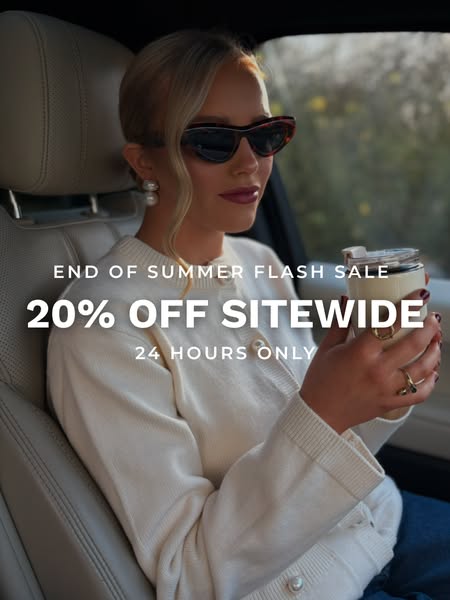 20% off for 24 hours only