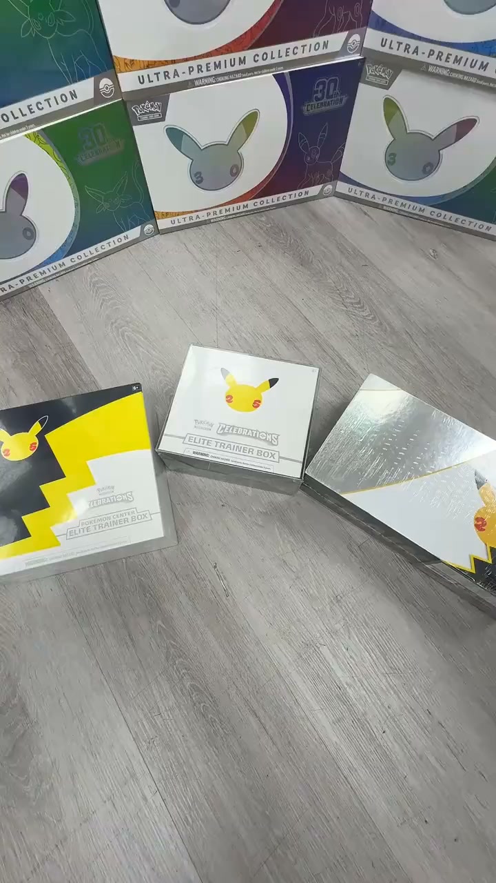 La collection Pokémon 30 ans est là