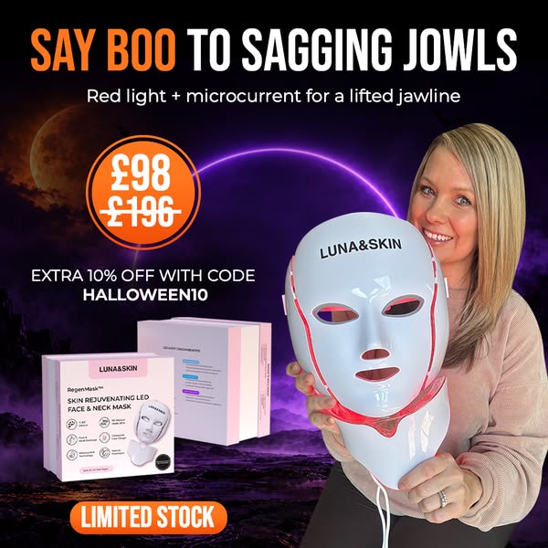 7 LED Colours + Microcurrent for Firm, Lifted Skin
