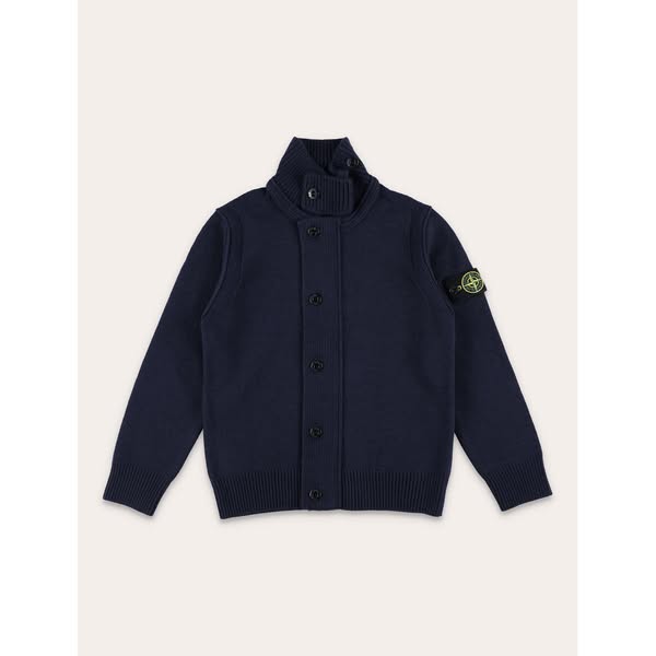 Stone Island Junior wool cardigan