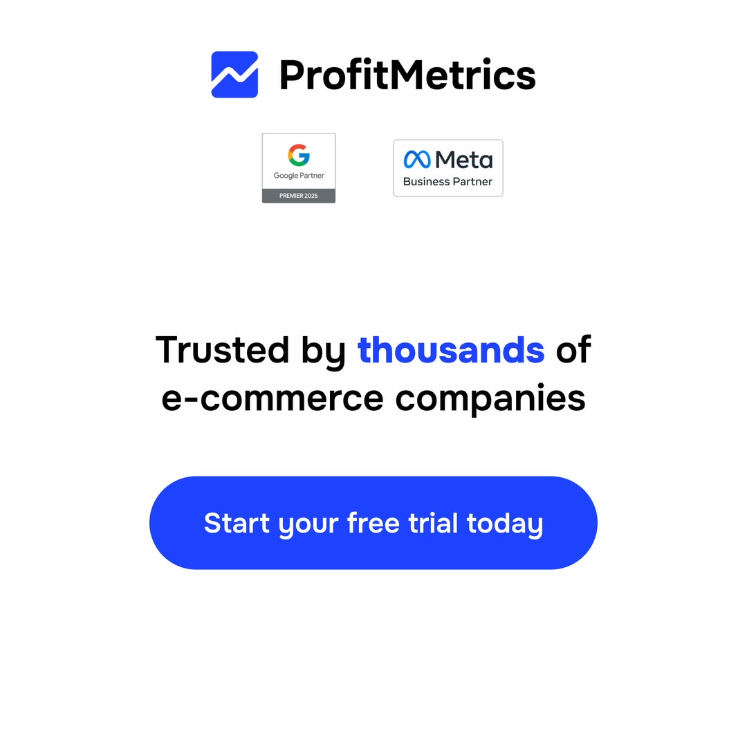 See your real profit per order by tomorrow morning