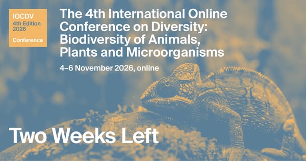 The 4th International Online Conference on Diversity, Online - 04 - 06 November 2026