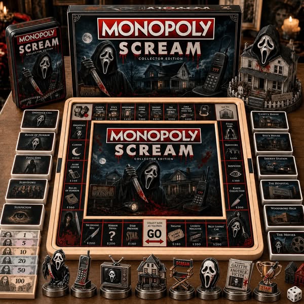 Monopoly Scream Collector Edition