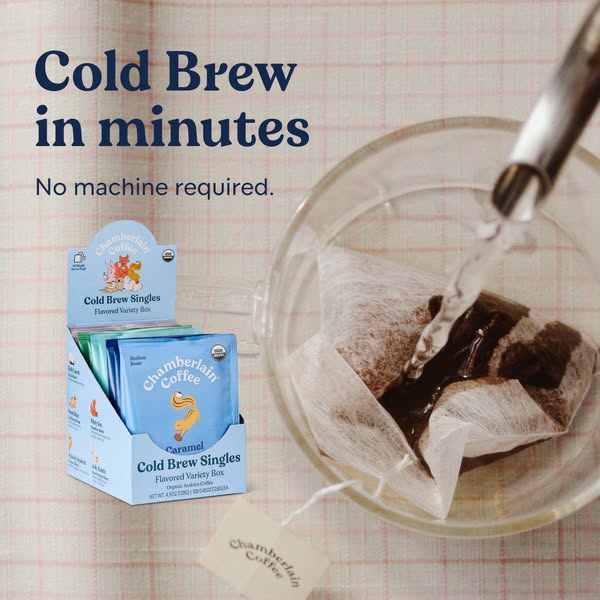 Cold brew, made simple.