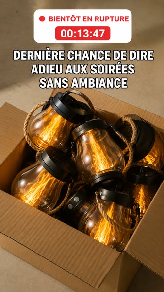 50% — Dernier rappel avant rupture de stock