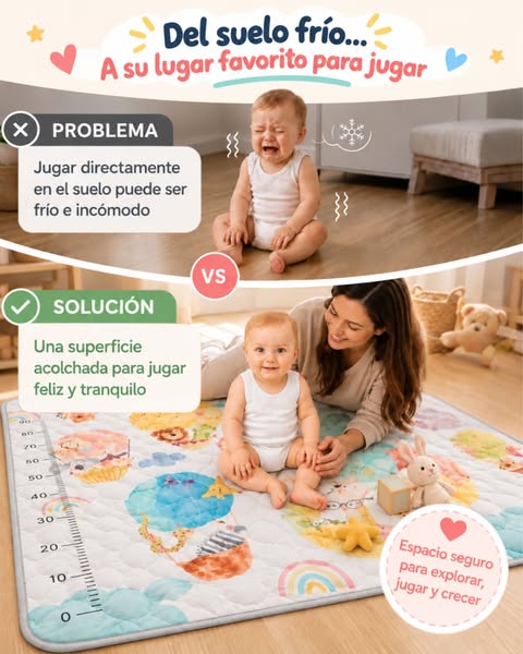 Del suelo frío... A su rincón favorito.