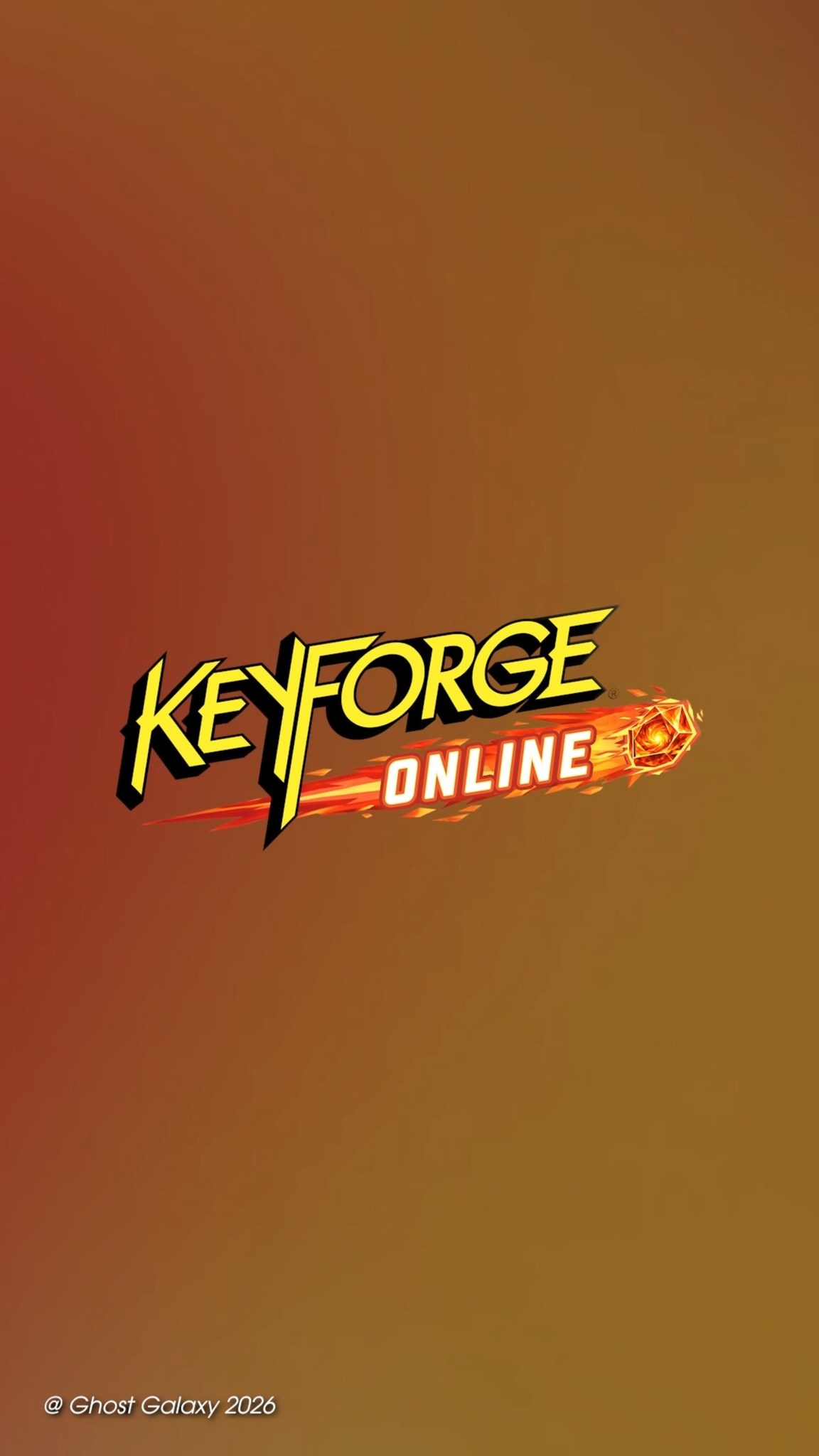 Anúncio de Keyforge Online