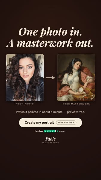 Photo In. Masterwork Out.