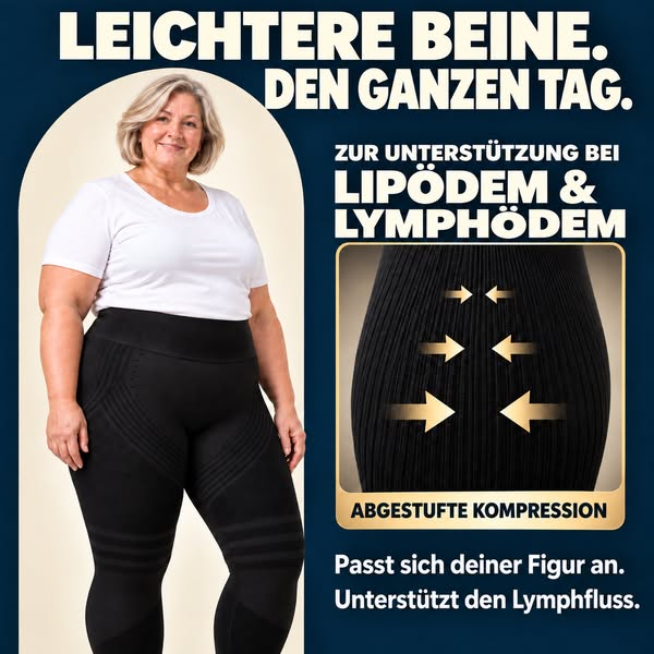 Leichtere Beine. Ganztägiger Halt.