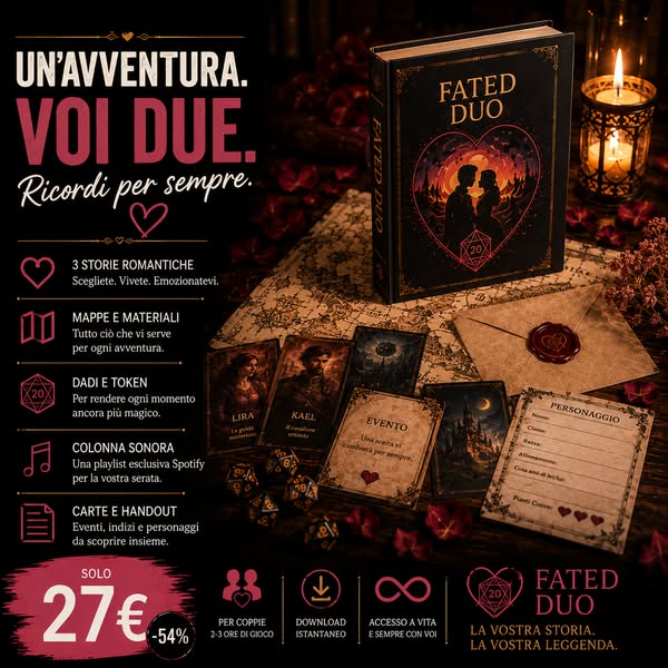 Tira i dadi per il romanticismo