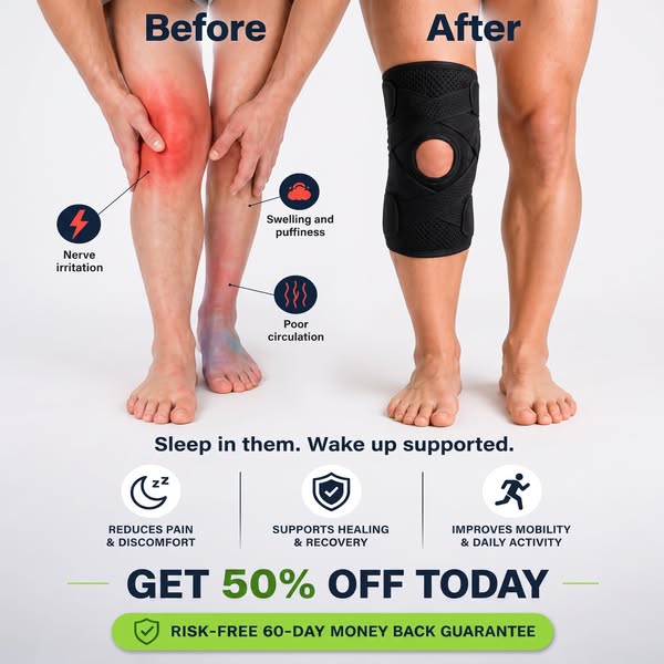 Finally, A Knee Brace That Stays Put