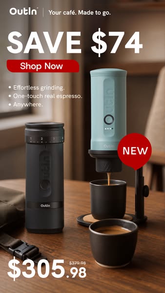 More Power. More Espresso. More Freedom.