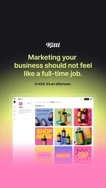 Marketing shouldn't feel like a second job
