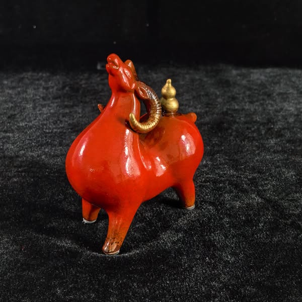 Attract Peace & Prosperity: Fu Lu Ji Yang Sheep Figurine