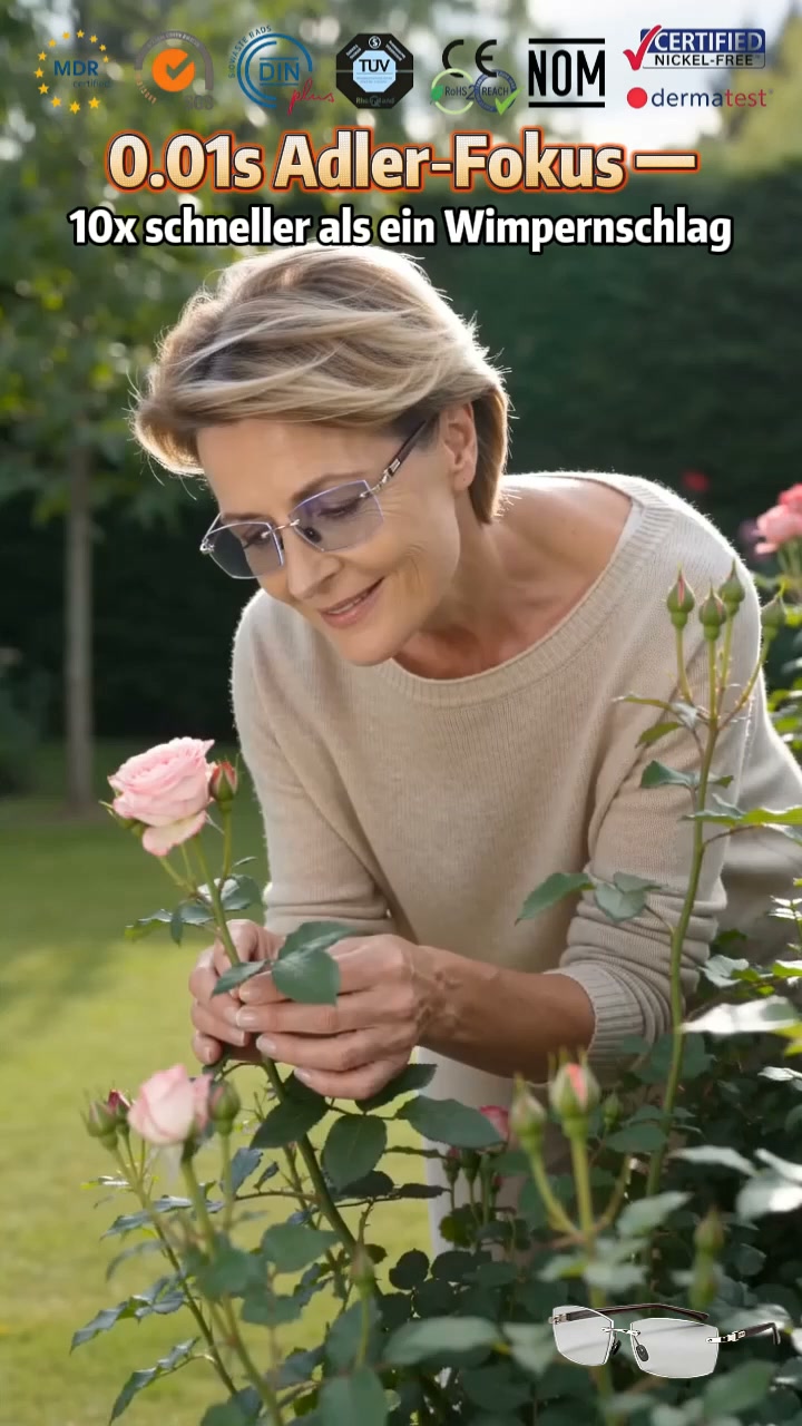 Jena Gleitsichtbrille mit Adler-Fokus (88% Rabatt)