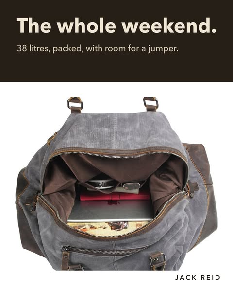 Three days in one cabin bag