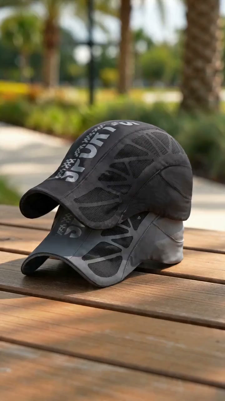Lightweight Adjustable Men's Sport Mesh Cap