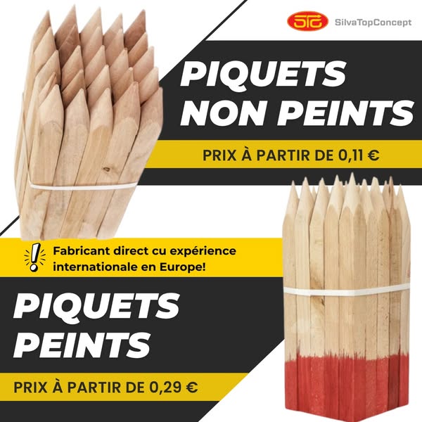 Piquetage conforme : visibilité maximale sur vos chantiers