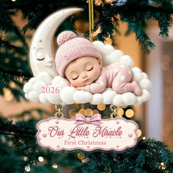Her magical first Christmas Personalize Your Ornament