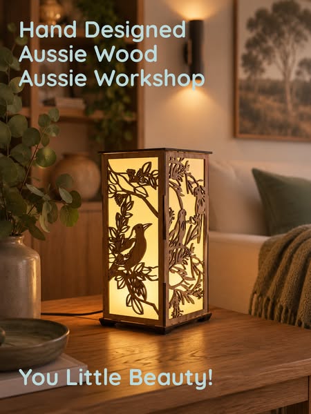 Australian Hardwood Lamp