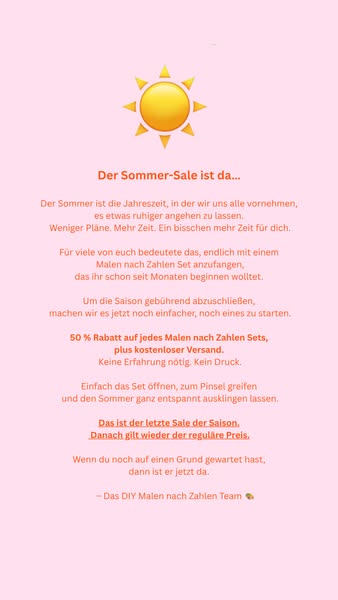 DIY Malen nach Zahlen | Leinwand für Erwachsene und Kinder