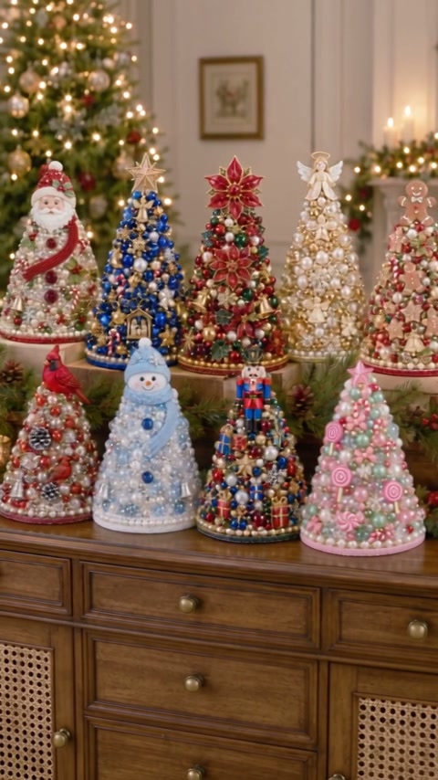 DIY Beaded Christmas Tree Craft Kit