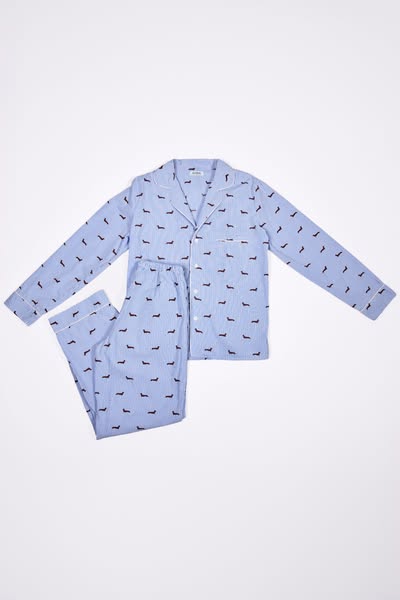 Matching dachshund pajamas