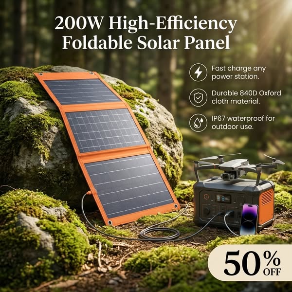 Foldable Solar Panel Portable