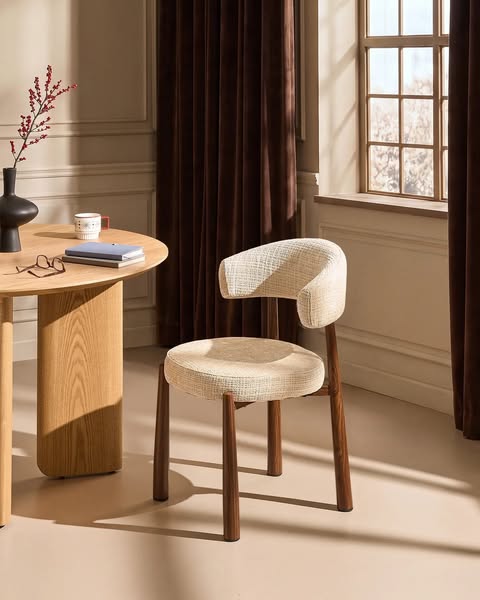 CLIPOP Ansel Dining Chairs, Cosy Seat