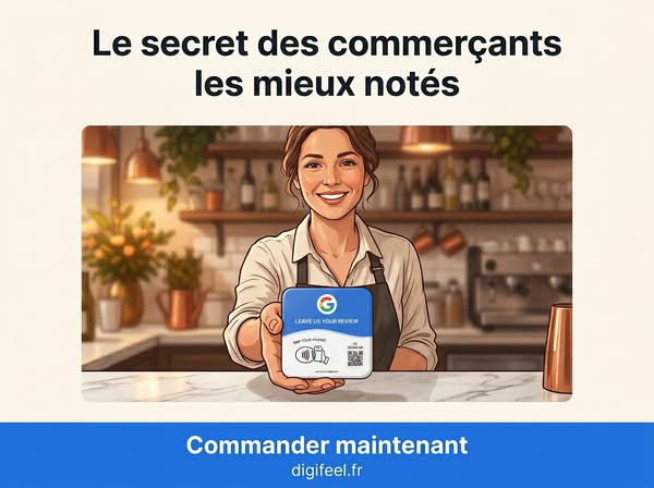 Plaque Avis Google Digifeel