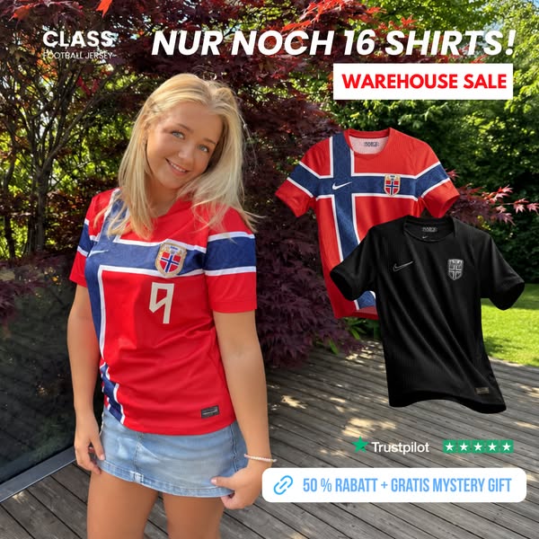 Norwegen Warehouse Sale – bis zu 50 % Rabatt
