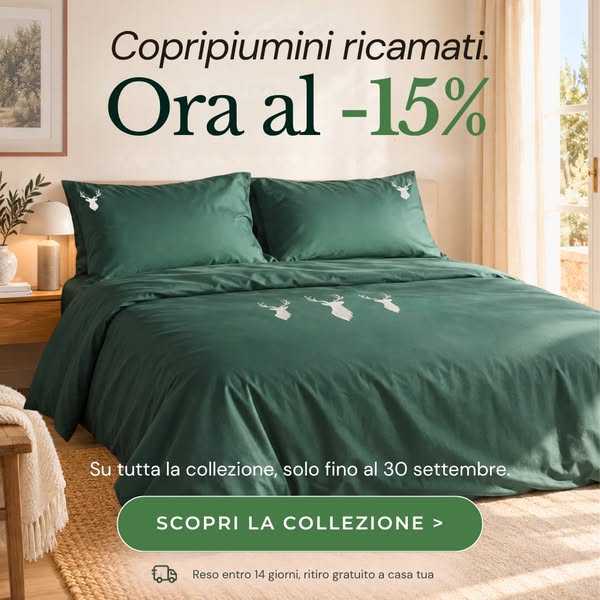 15% DI SCONTO